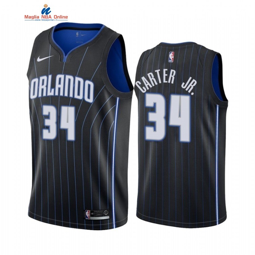 Maglia NBA Nike Orlando Magic #34 Wendell Carter Jr. Nero Statement 2021 Acquista