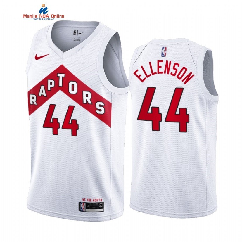 Maglia NBA Nike Toronto Raptors #44 Henry Ellenson Bianco Association 2021 Acquista