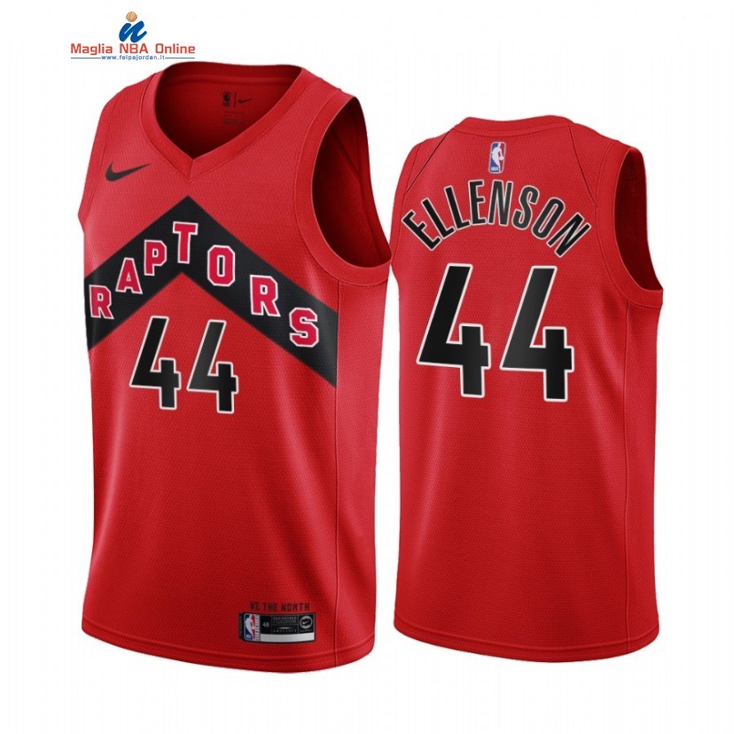 Maglia NBA Nike Toronto Raptors #44 Henry Ellenson Rosso Icon 2021 Acquista