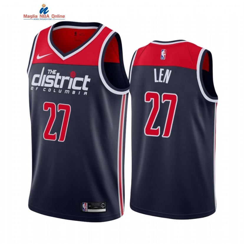 Maglia NBA Nike Washington Wizards #27 Alex Len Nero Statement 2020-21 Acquista