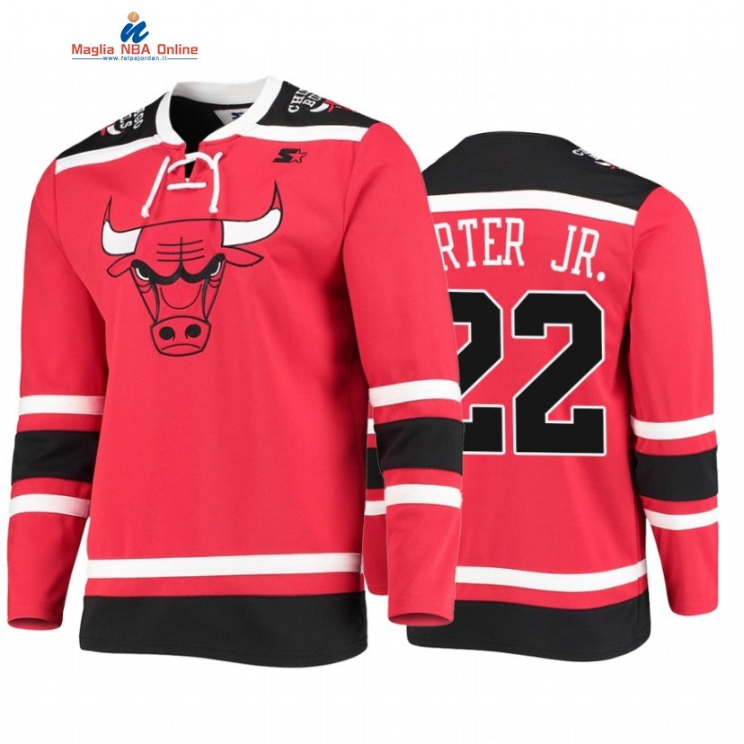 Sudaderas Con Capucha NBA Chicago Bulls #22 Otto Porter Jr. Rosso 2021 Acquista