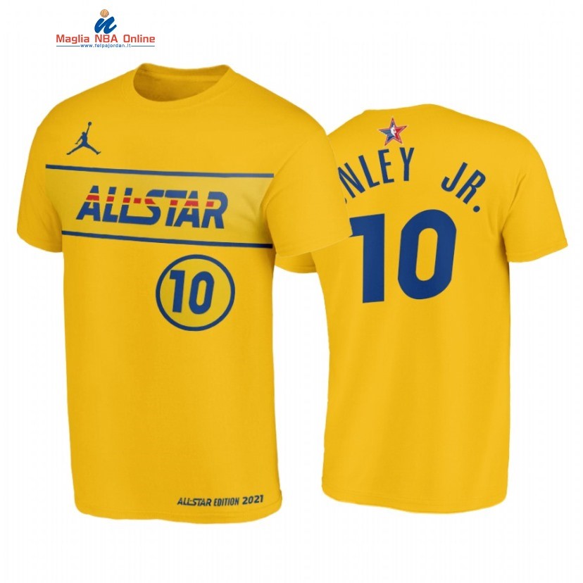 T-Shirt NBA 2021 All Star #10 Mike Conley Jr. Oro Acquista