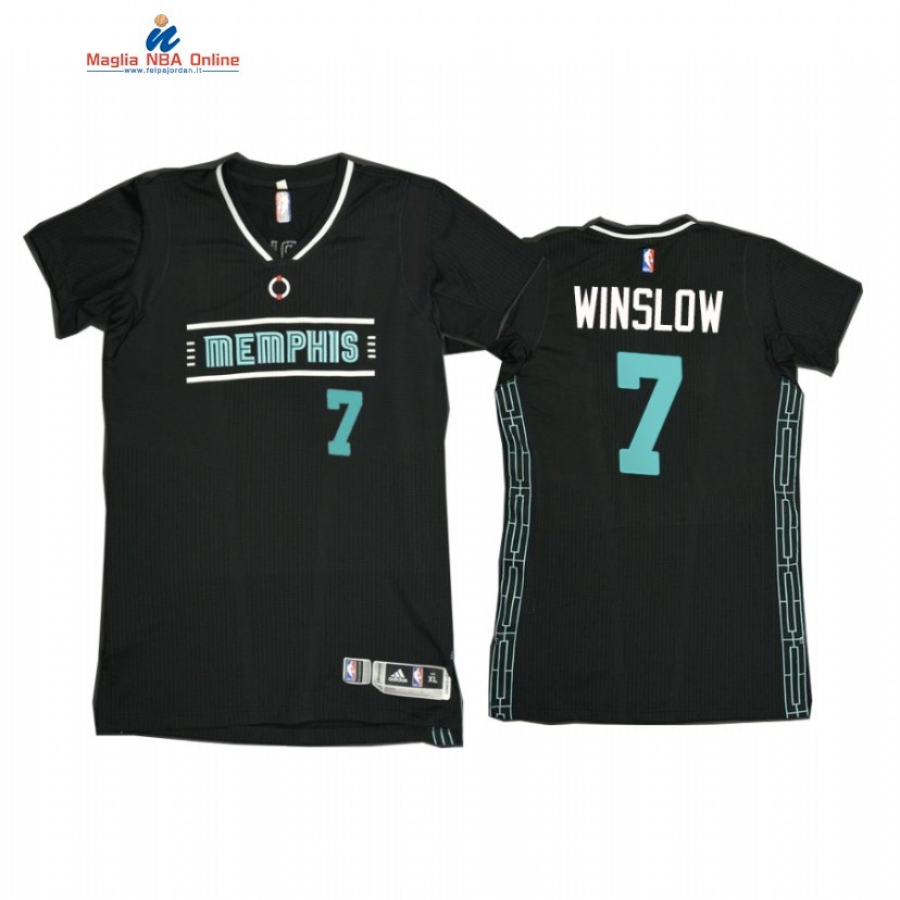 T-Shirt NBA Memphis Grizzlies #7 Justise Winslow MLK50 Pride Honor King Marino 2021 Acquista