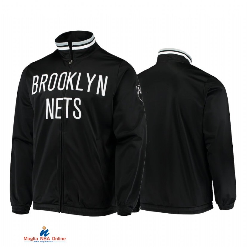 Giacca NBA Brooklyn Nets Nero 2021
