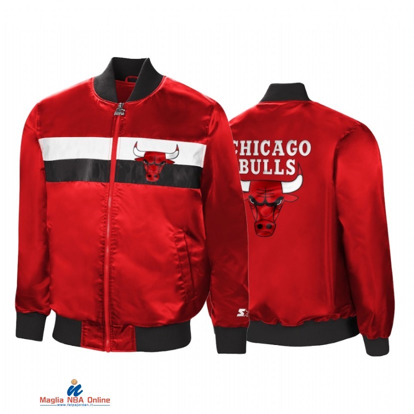 Giacca NBA Chicago Bulls The Ambassador Rosso
