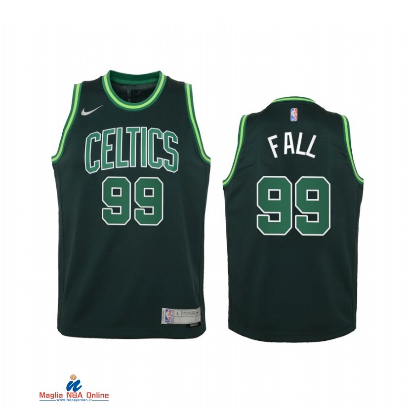 Maglia NBA Bambino Boston Celtics NO.99 Tacko Fall Verde 2021