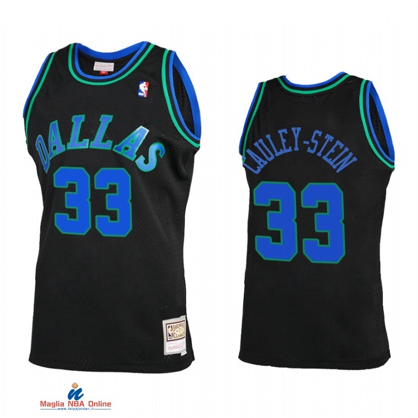 Maglia NBA Dallas Mavericks NO.33 Willie Cauley Stein Reload 2.0 Nero Hardwood Classics 2021