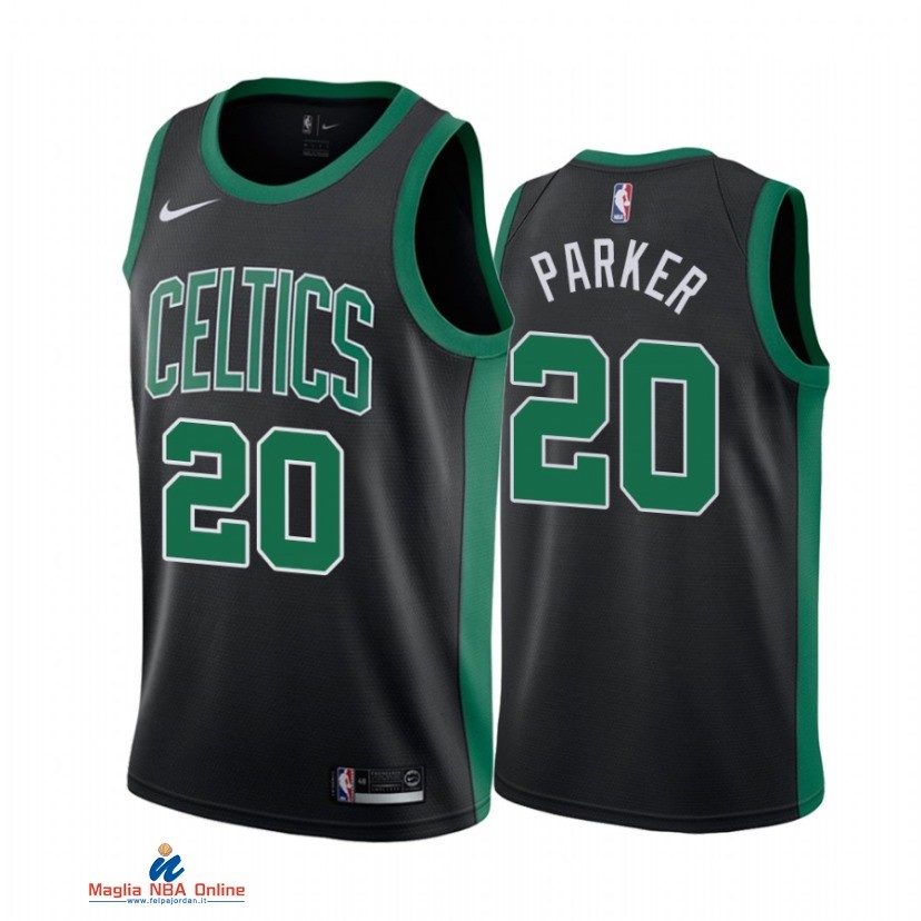 Maglia NBA Nike Boston Celtics NO.20 Jabari Parker Nero Statement 2021-22
