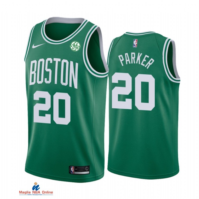 Maglia NBA Nike Boston Celtics NO.20 Jabari Parker Verde Icon 2021-22
