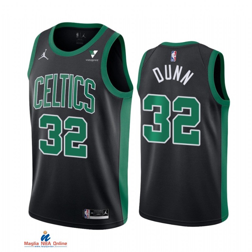 Maglia NBA Nike Boston Celtics NO.32 Kris Dunn Nero Statement 2021-22