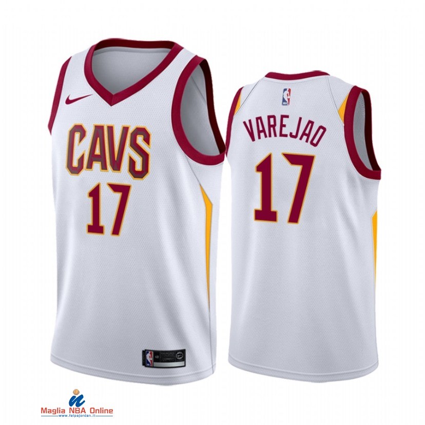 Maglia NBA Nike Cleveland Cavaliers NO.17 Anderson Varejao Nike Bianco Association 2021