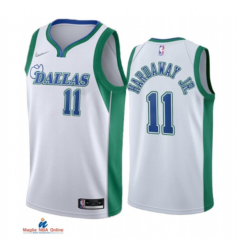 Maglia NBA Nike Dallas Mavericks NO.11 Tim Hardaway Jr. Nike Bianco Città 2021-22
