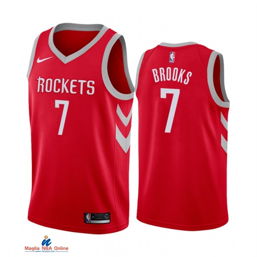 Maglia NBA Nike Houston Rockets NO.7 Armoni Brooks Nike Rosso Icon 2021