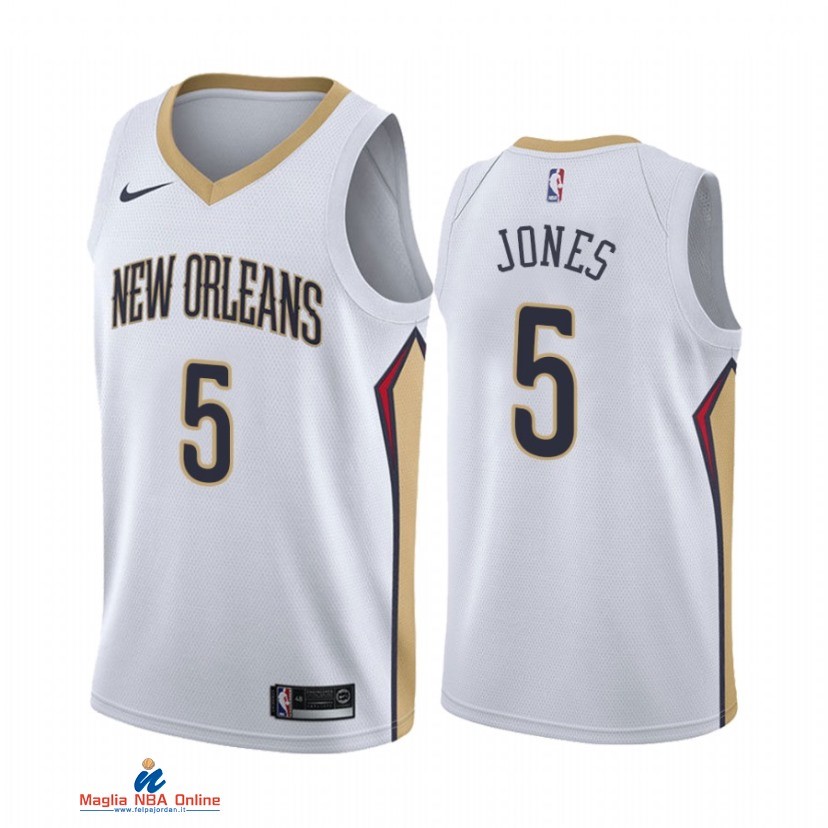 Maglia NBA Nike New Orleans Pelicans NO.5 Herbert Jones Nike Bianco Association 2021