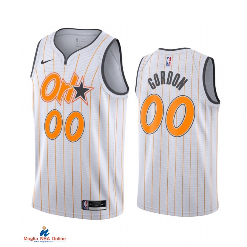 Maglia NBA Nike Orlando Magic NO.00 Aaron Gordon Nike Bianco Città 2021-22