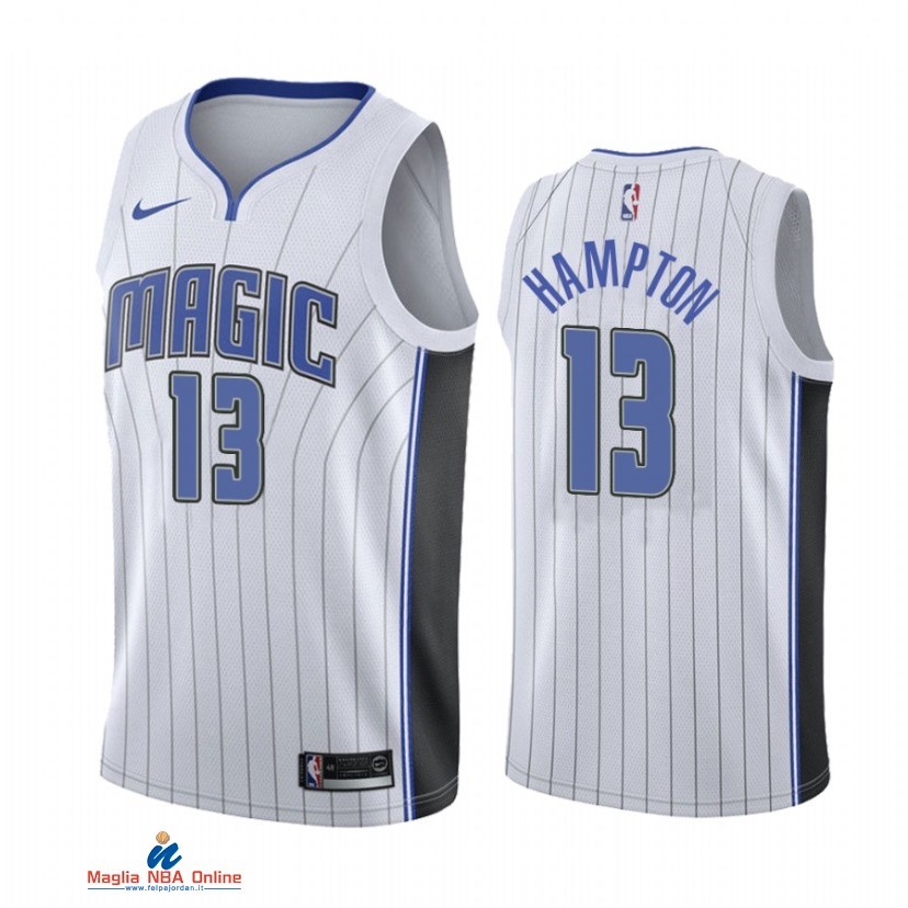 Maglia NBA Nike Orlando Magic NO.13 RJ Hampton Nike Bianco Association 2021-22