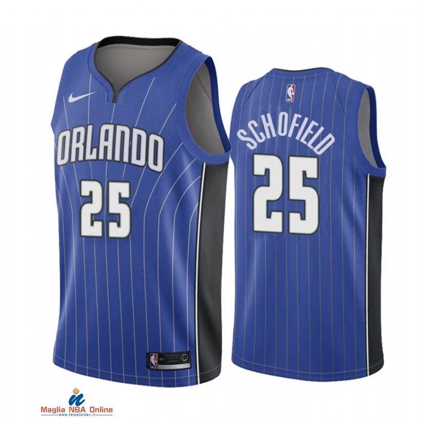 Maglia NBA Nike Orlando Magic NO.25 Admiral Schofield Nike Blu Icon 2021-22