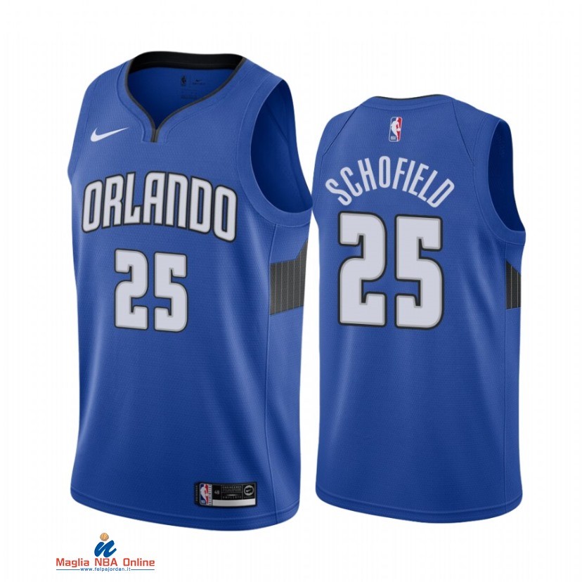 Maglia NBA Nike Orlando Magic NO.25 Admiral Schofield Nike Blu Statement 2021-22