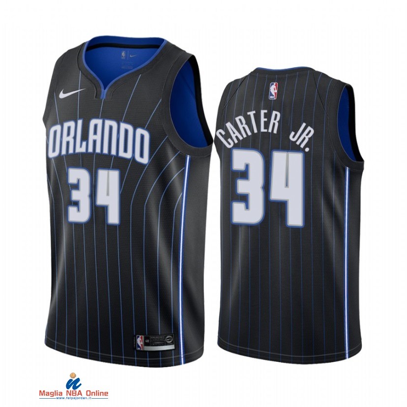 Maglia NBA Nike Orlando Magic NO.34 Wendell Carter Jr. Nero Statement 2021