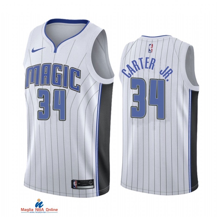 Maglia NBA Nike Orlando Magic NO.34 Wendell Carter Jr. Nike Bianco Association 2021-22