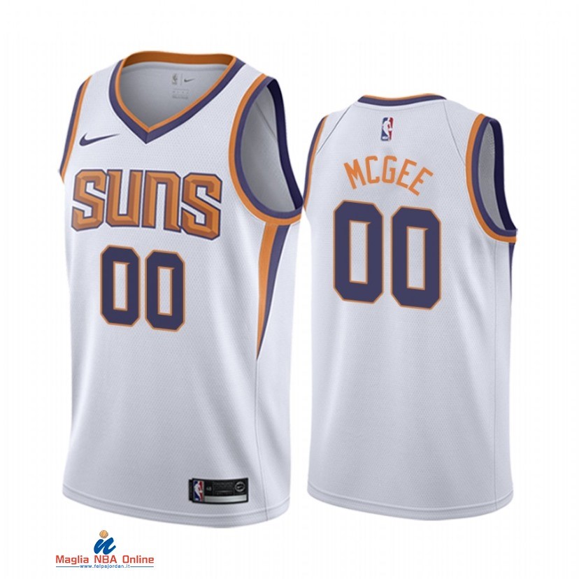 Maglia NBA Nike Phoenix Suns NO.00 JaVale McGee Nike Association 2021-22