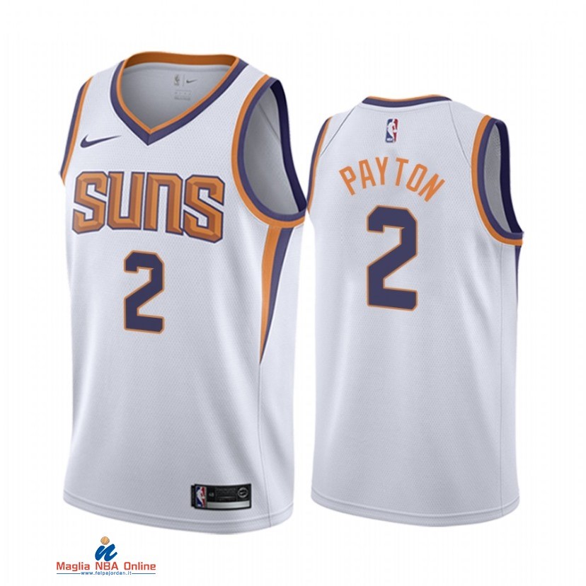 Maglia NBA Nike Phoenix Suns NO.2 Elfrid Payton Nike Association 2021-22