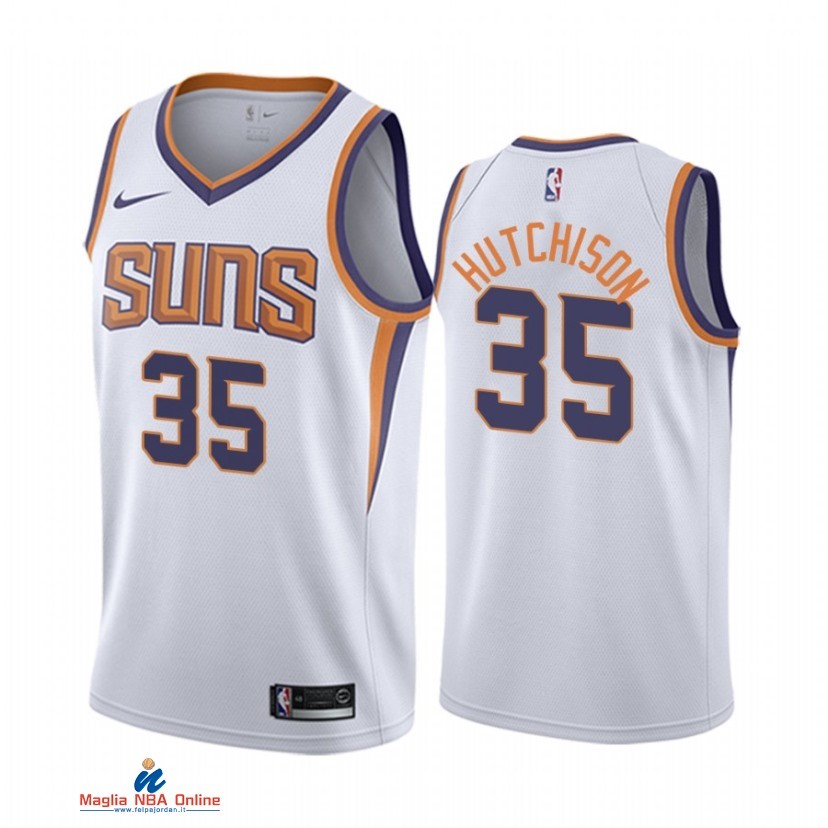 Maglia NBA Nike Phoenix Suns NO.35 Chandler Hutchison Nike Association 2021-22