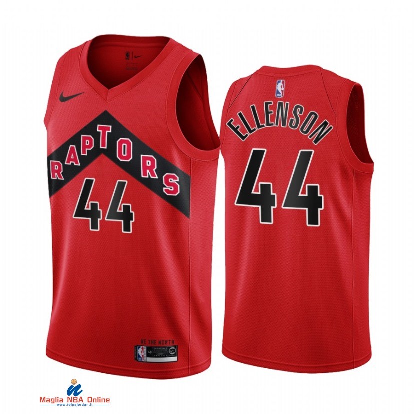 Maglia NBA Nike Toronto Raptors NO.44 Henry Ellenson Nike Rosso Icon 2021