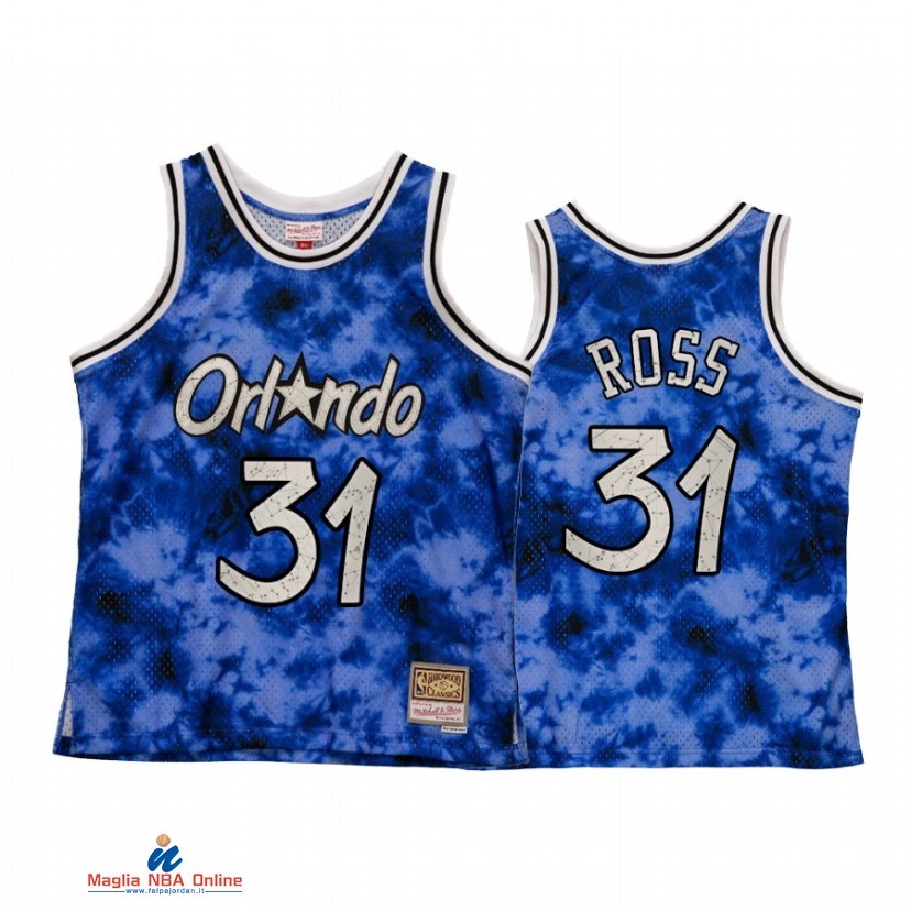 Maglia NBA Orlando Magic NO.31 Terrence Ross Blu Hardwood Classics 2021