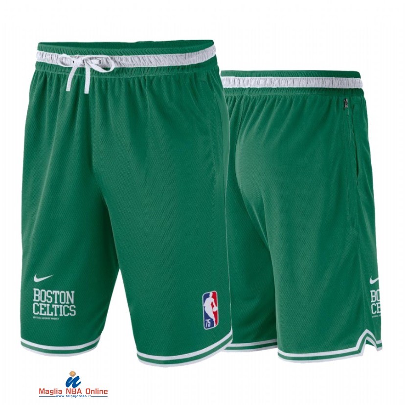 Pantaloni Basket Boston Celtics 75th Anniversary Verde 2021