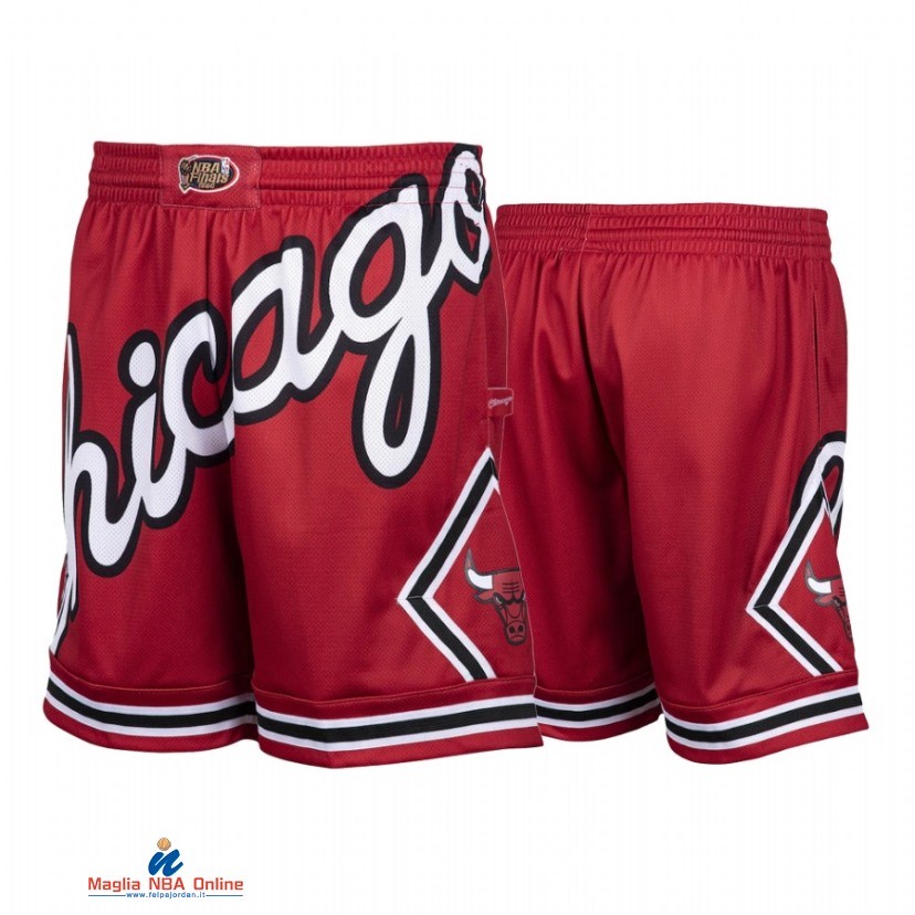 Pantaloni Basket Chicago Bulls Rosso 1996