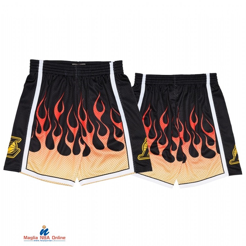 Pantaloni Basket Los Angeles Lakers Nero 1996-97