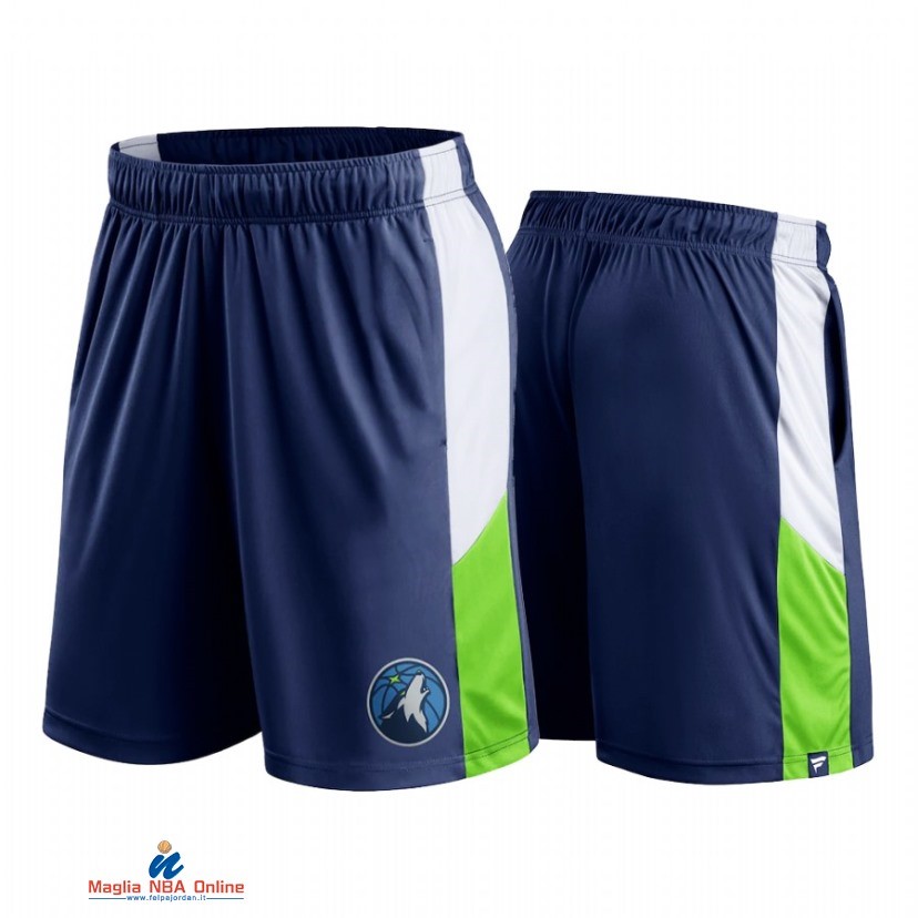 Pantaloni Basket Minnesota Timberwolves Marino 2021