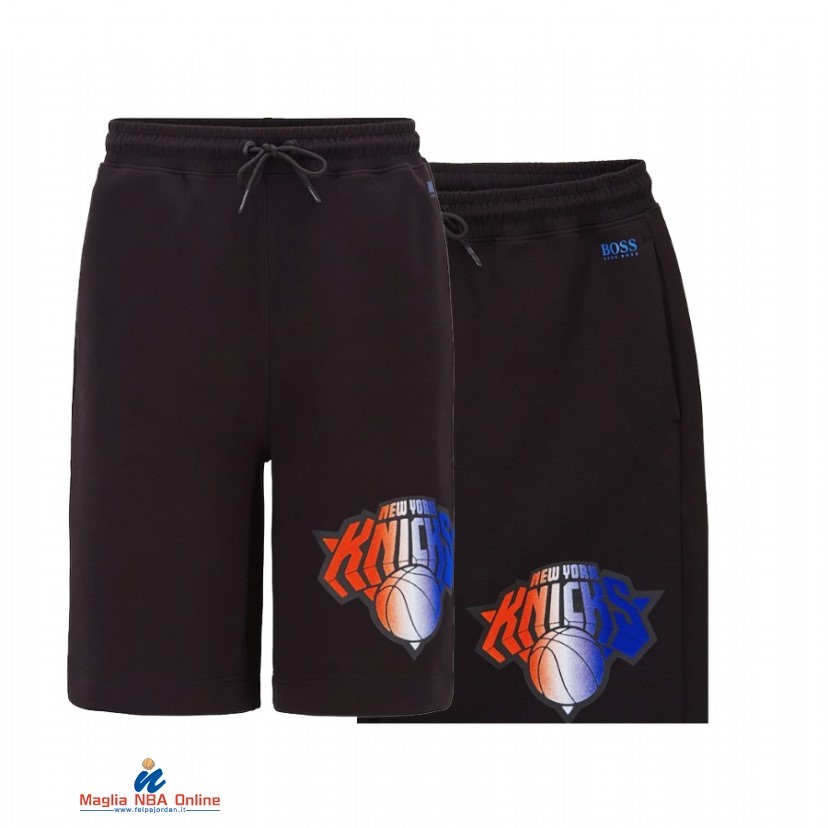 Pantaloni Basket New York Knicks Nero 2021