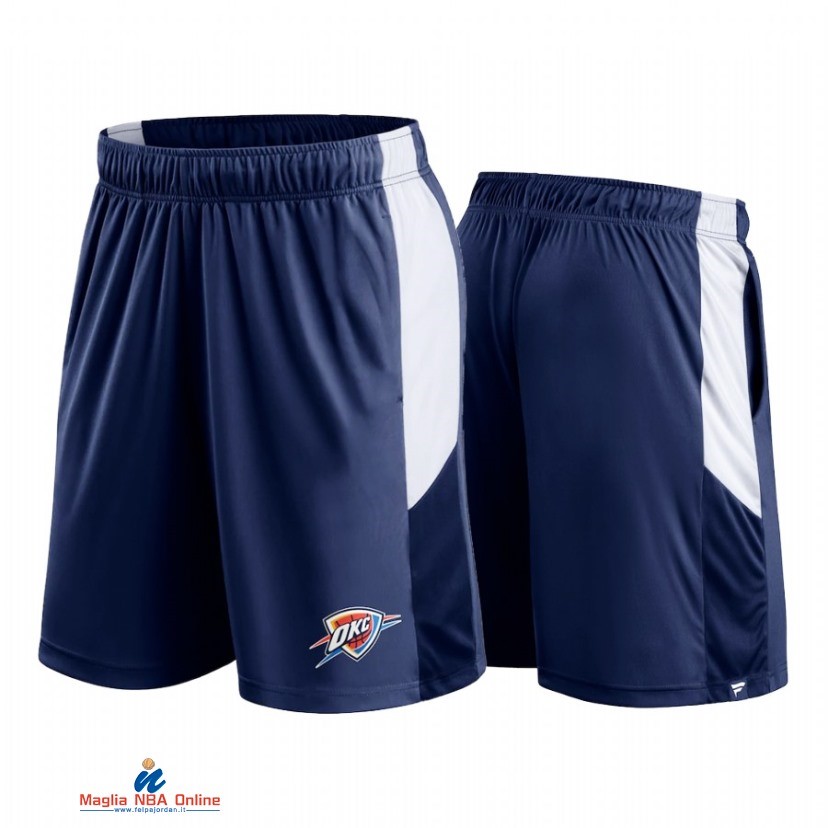 Pantaloni Basket Oklahoma City Thunder Marino 2021