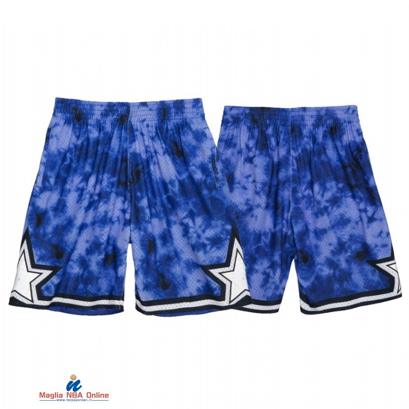 Pantaloni Basket Orlando Magic Blu Throwback 2021