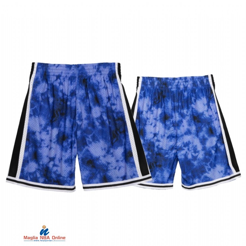 Pantaloni Basket Philadelphia 76ers Blu Throwback 2021-22