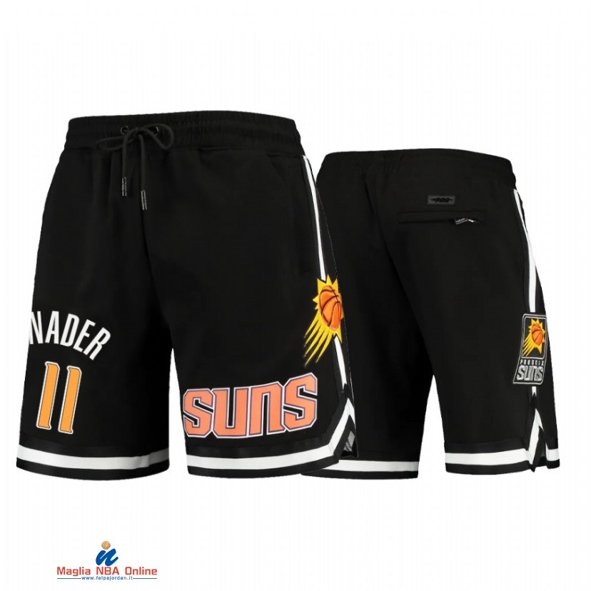 Pantaloni Basket Phoenix Suns NO.11 Abdel Nader Nero