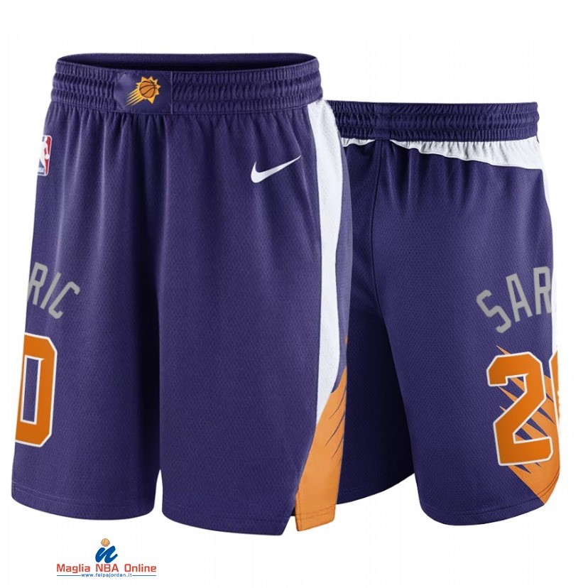 Pantaloni Basket Phoenix Suns NO.20 Dario Saric Marino