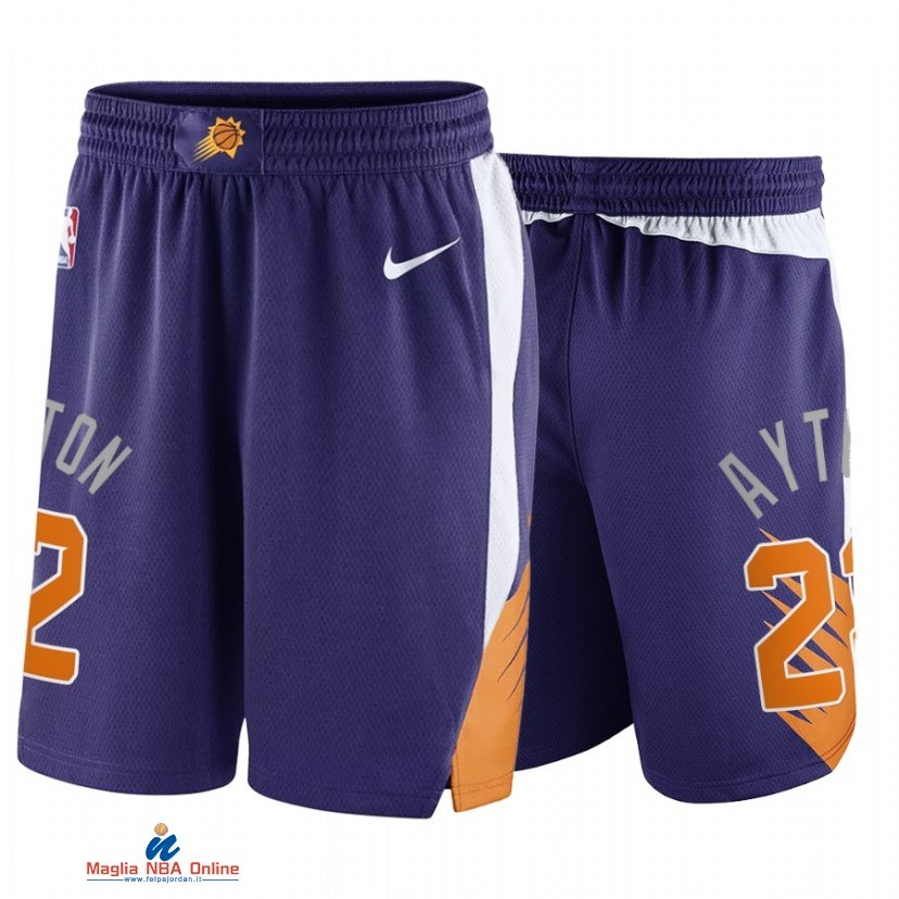 Pantaloni Basket Phoenix Suns NO.22 Deandre Ayton Marino