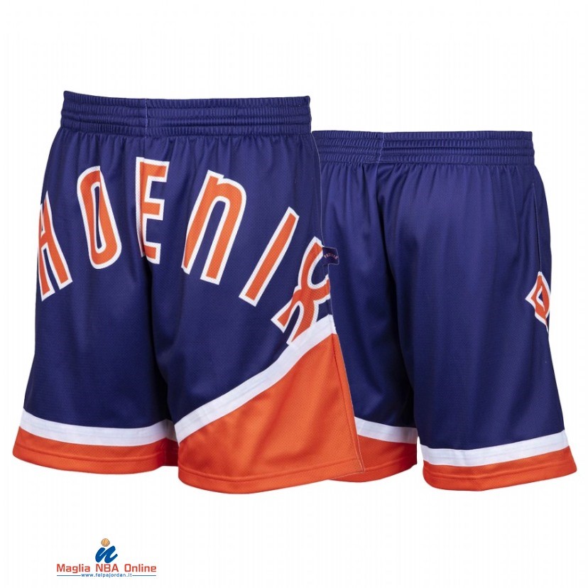 Pantaloni Basket Phoenix Suns Porpora Hardwood Classics 2021