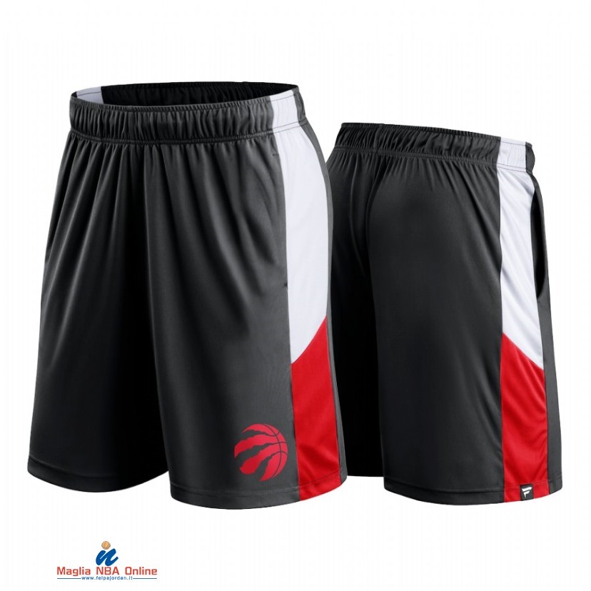 Pantaloni Basket Toronto Raptors Bianco Nero 2021