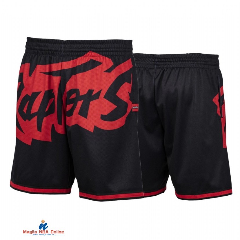 Pantaloni Basket Toronto Raptors Nero Hardwood Classics 2021