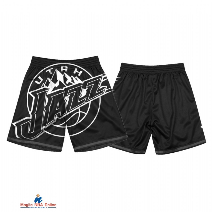 Pantaloni Basket Utah Jazz Nero 2021