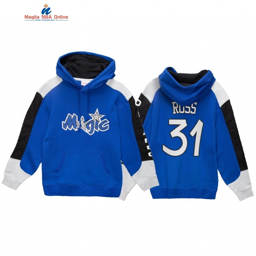 Felpe Con Cappuccio NBA Orlando Magic #31 Terrence Ross Blu Hardwood Classic 2022 Acquista