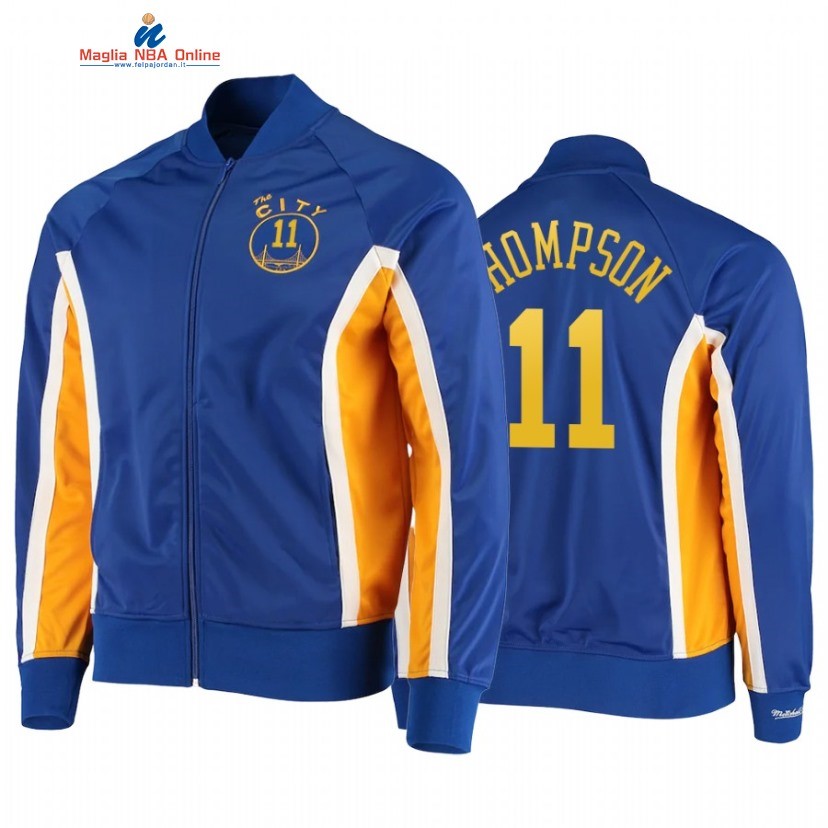 Giacca NBA Golden State Warriors #11 Klay Thompson Reale 2022 Acquista
