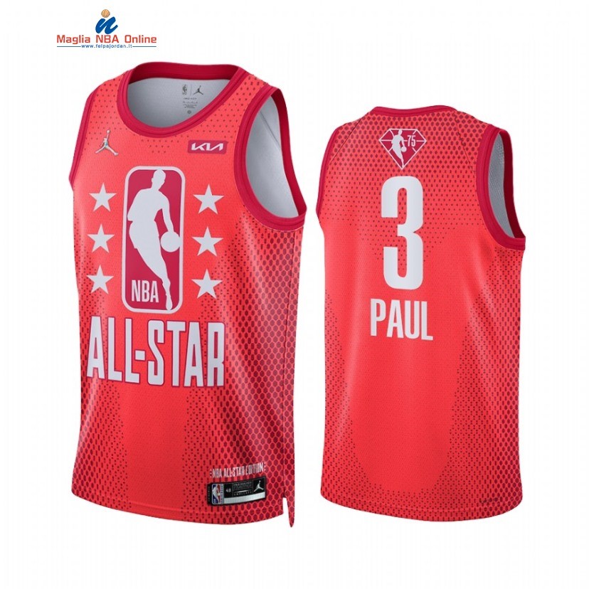 Maglia NBA 2022 All Star #3 Chris Paul Rosso Acquista