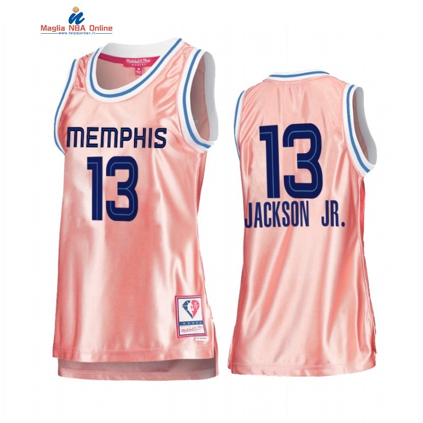 Maglia NBA Donna Memphis Grizzlies #13 Jaren Jackson 75th Anniversario Rosa Oro 2022 Acquista
