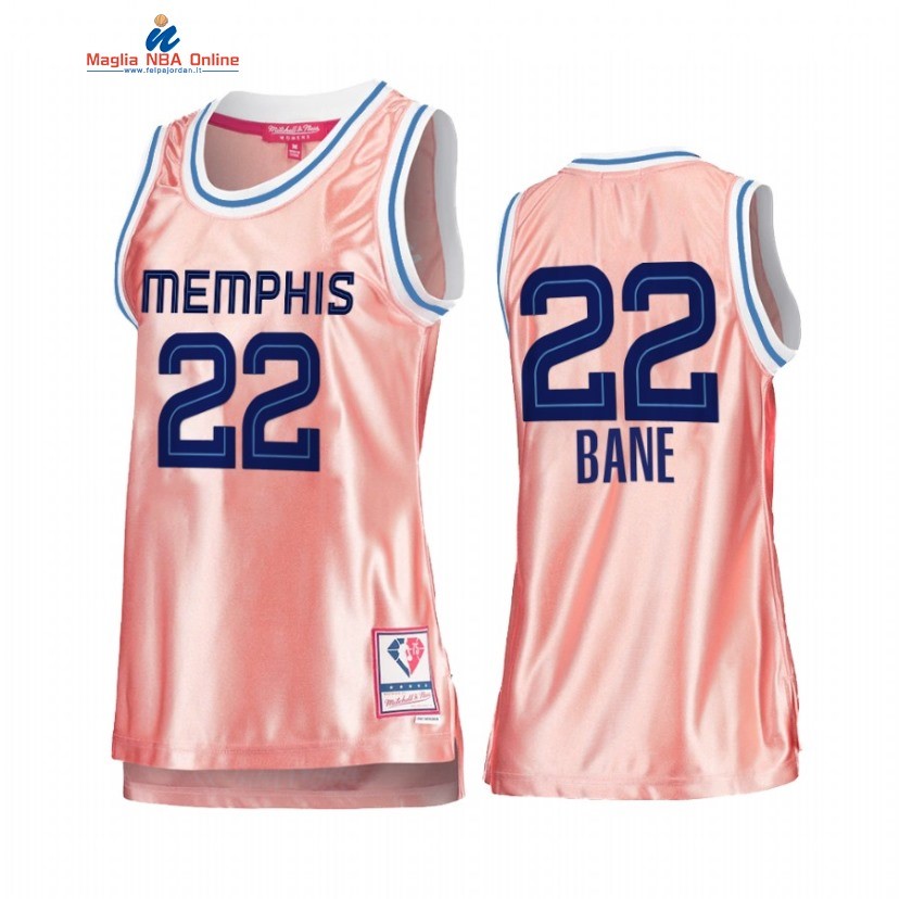 Maglia NBA Donna Memphis Grizzlies #22 Desmond Bane 75th Anniversario Rosa Oro 2022 Acquista
