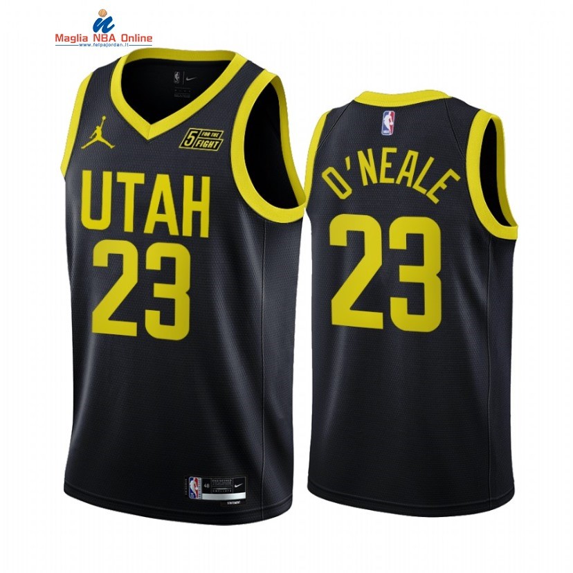 Maglia NBA Jordan Utah Jazz #23 Royce O'Neale Nero Statement 2022-23 Acquista